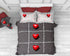 Silver Thread 100% Cotton 500 TC Kinsize Bedsheet With 2 Pillow Covers -25